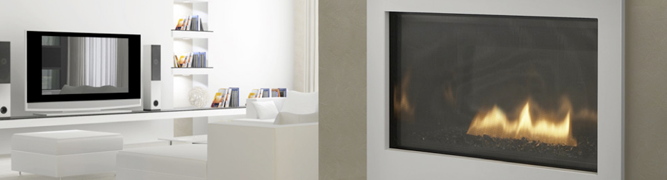 HVAC Services provided by B&C Comfort A beautiful home kept warm with a stylish fireplace