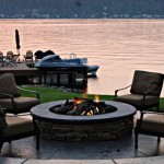 firepit 1 by water nice view